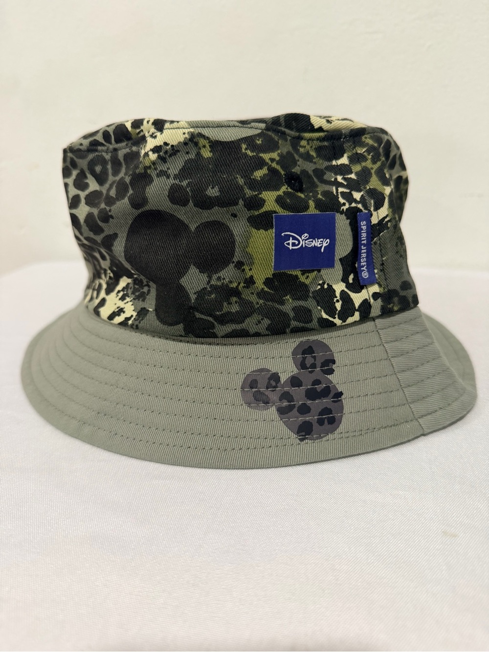 NWT! Disney Parks Animal Print Spirit Jersey Bucket Hat | Adult One Size
